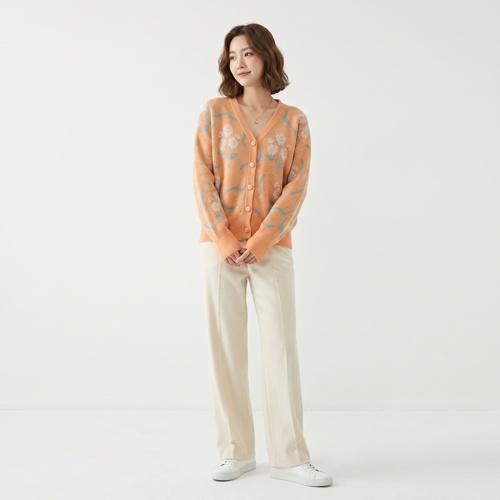 시눈 브이넥카디건