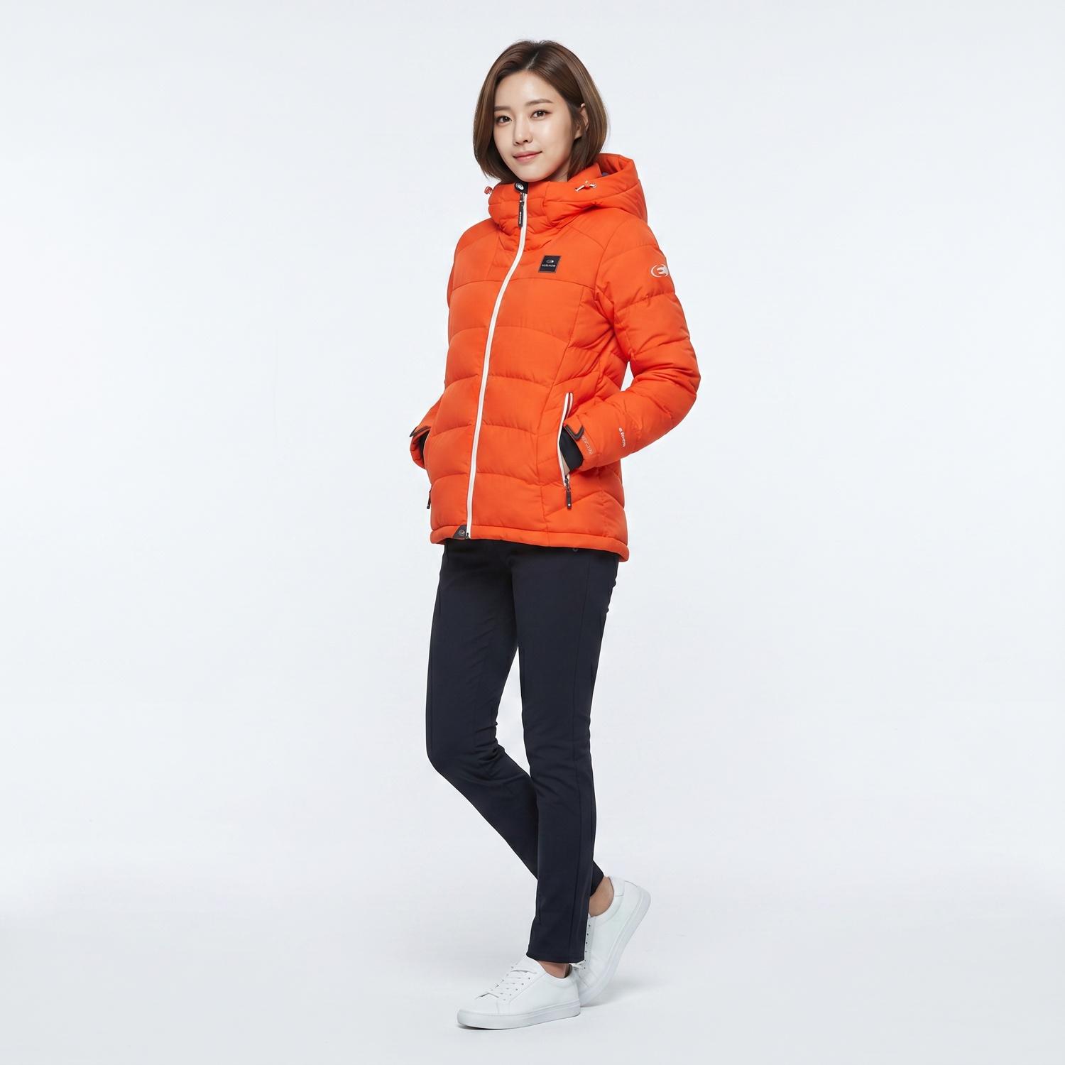 아이더 패딩점퍼 착용컷