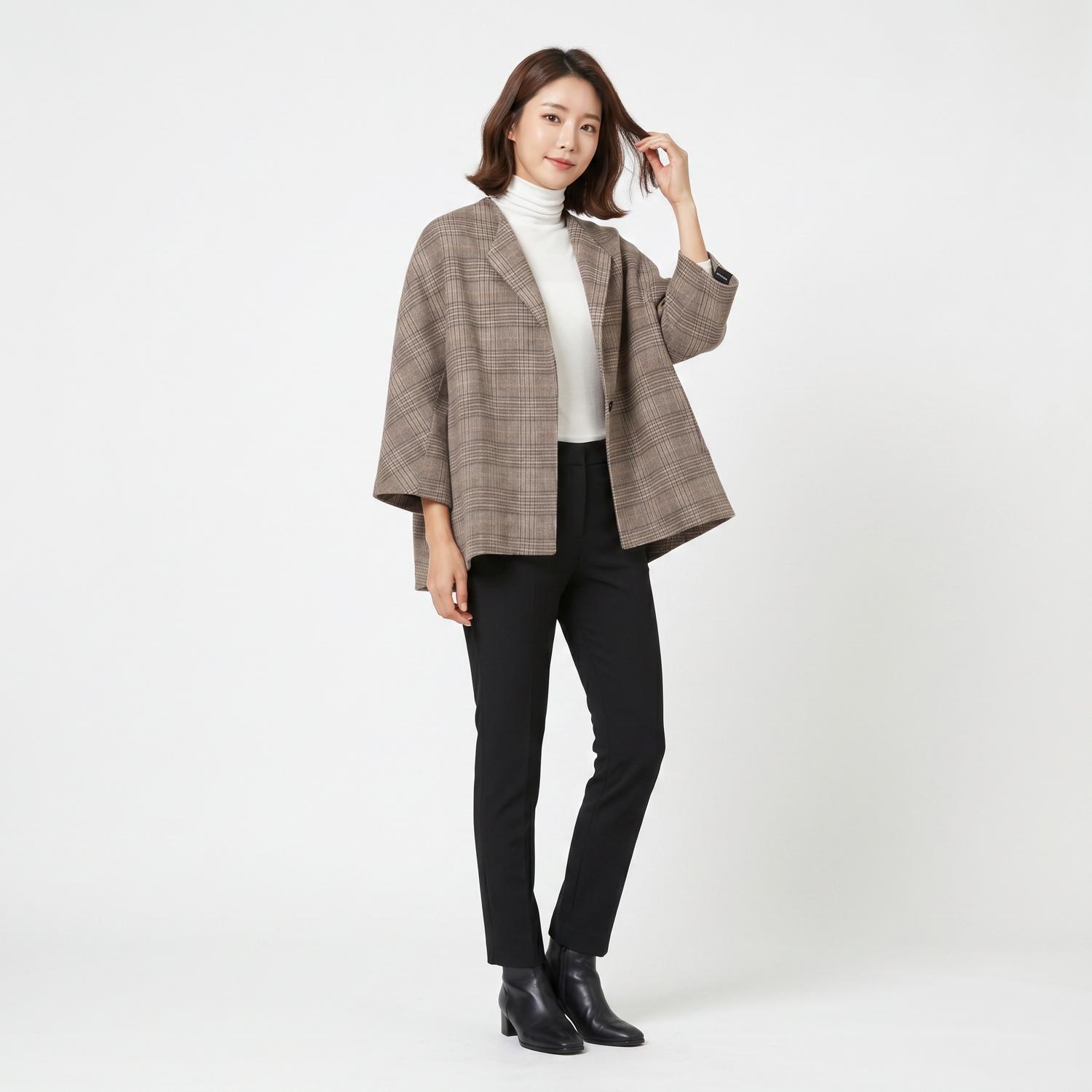 마인드브릿지 싱글코트 착용컷