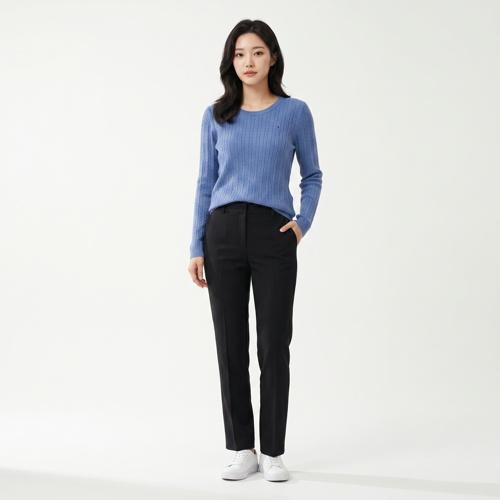 타미힐피거 라운드니트