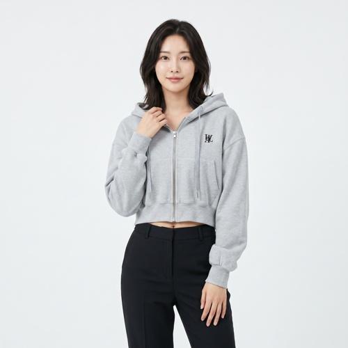 우알롱 후드집업