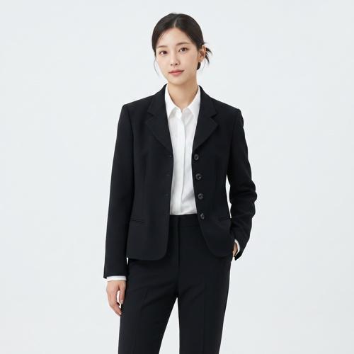 패브릭컬러지 싱글재킷