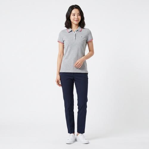 힐피거 데님 반팔티셔츠