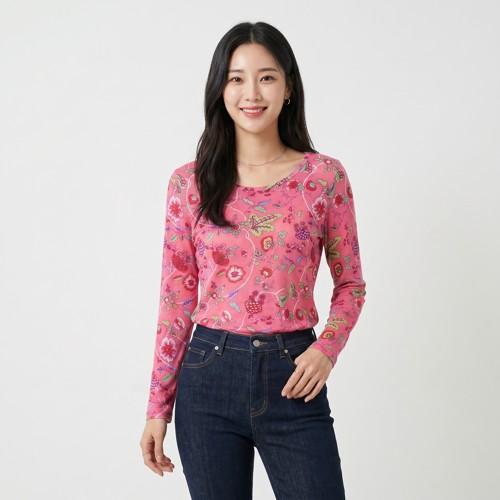 오일릴리 긴팔티셔츠