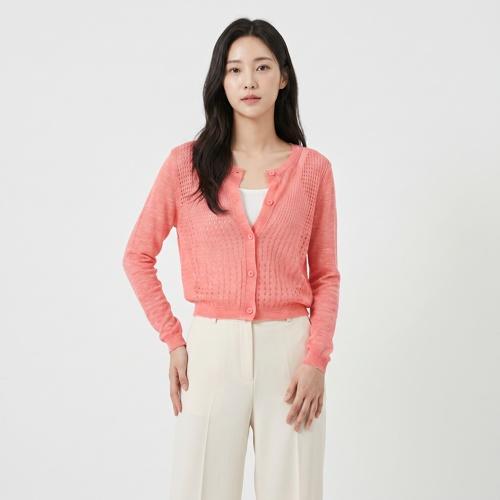 오즈세컨 라운드카디건