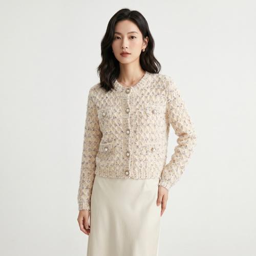 케네스 레이디 라운드카디건