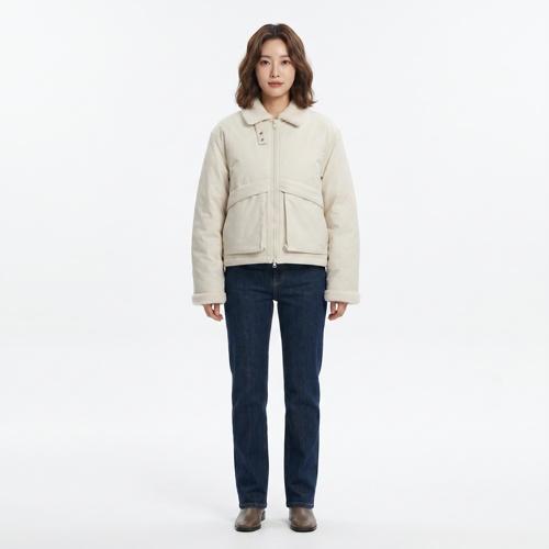 코드그라피 패딩점퍼