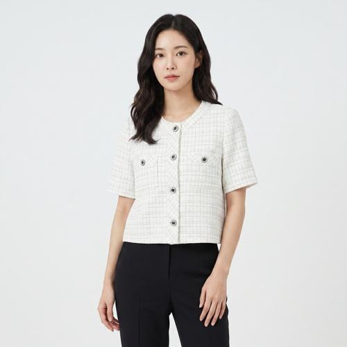미쏘 트위드재킷
