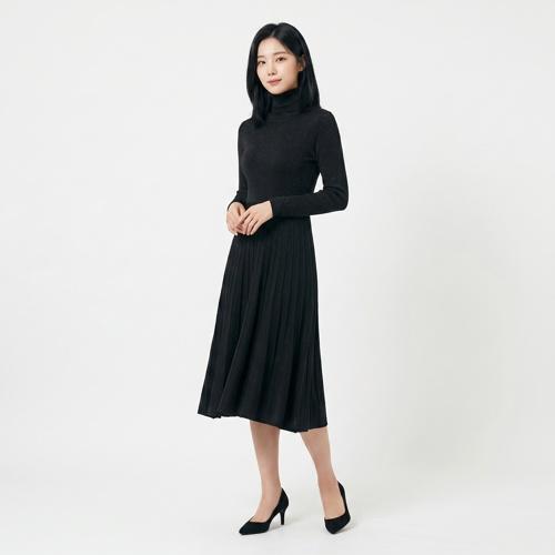플랫화이트 미디원피스