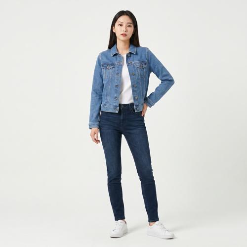 타미힐피거 데님재킷