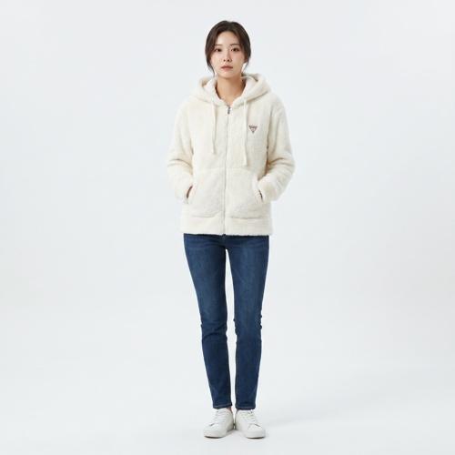 게스 플리스재킷