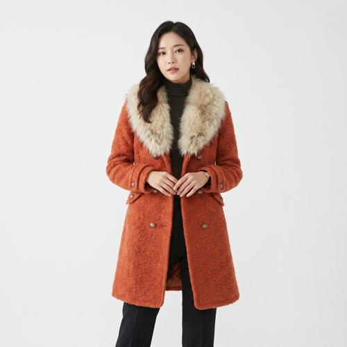 스타일 베네통 더블코트
