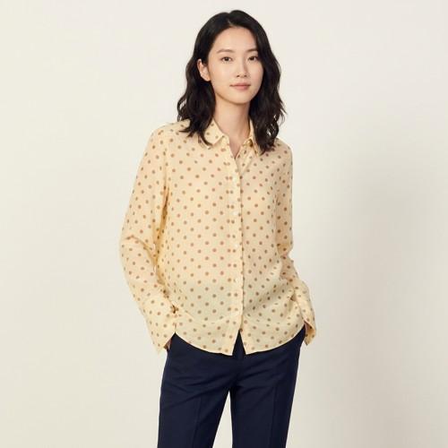 산드로 블라우스