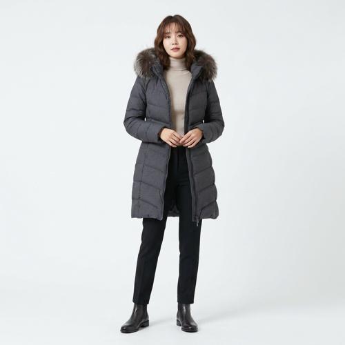 아식스 패딩점퍼