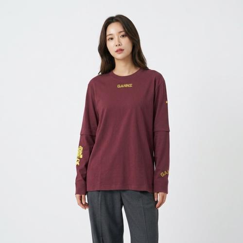 가니 긴팔티셔츠