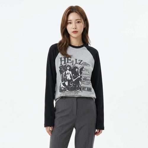 더콜디스트모먼트 긴팔티셔츠