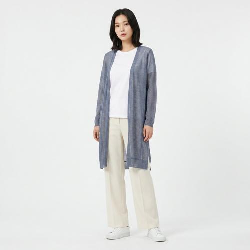 보브 숄카디건
