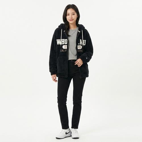 후아유 플리스재킷