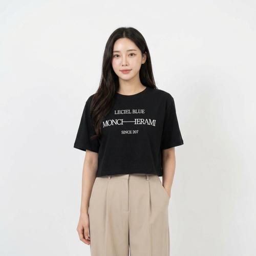 지컷 반팔티셔츠