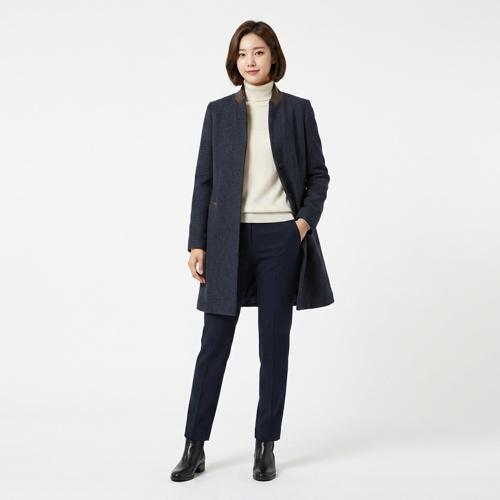 베네통 싱글코트