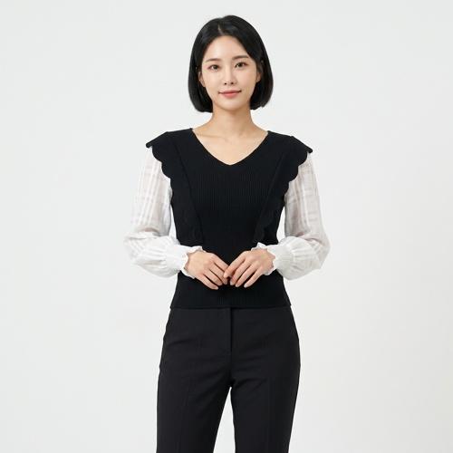 에고이스트 브이넥니트