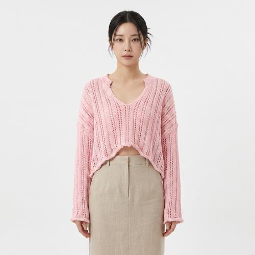 더오픈프로덕트 브이넥니트