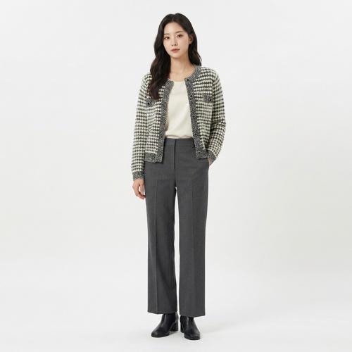 온앤온 라운드카디건