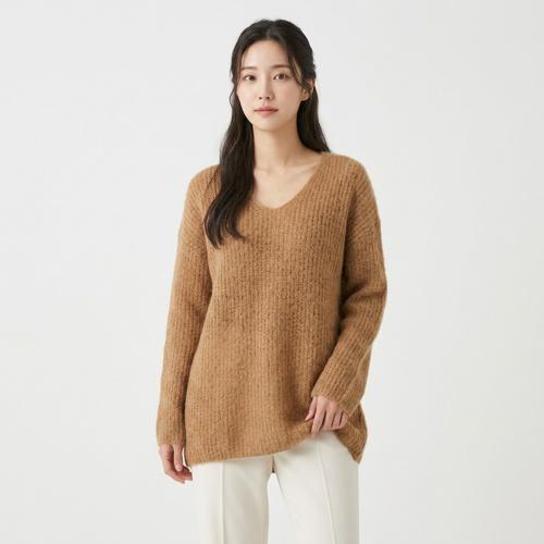 마시모두띠 브이넥니트