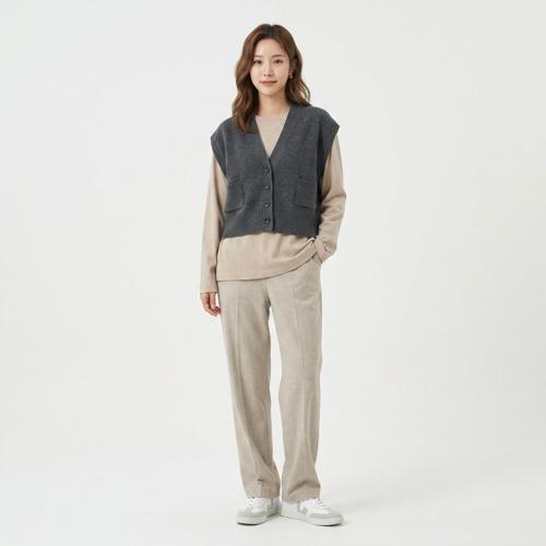쥬시쥬디 캐주얼조끼