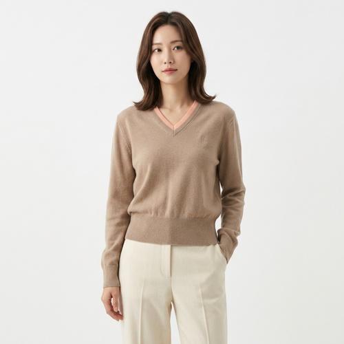 아틀리에 나인 브이넥니트
