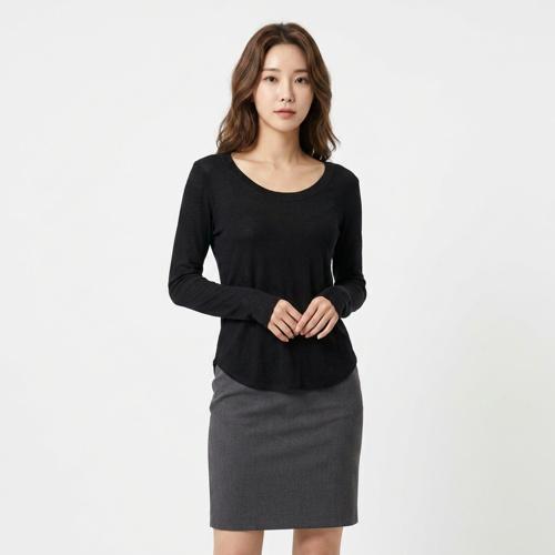 씨타 긴팔티셔츠