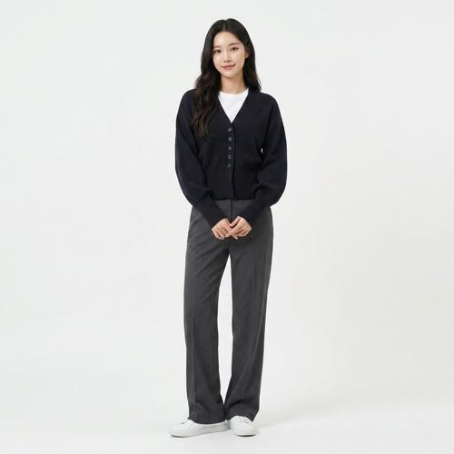 니주르 브이넥카디건