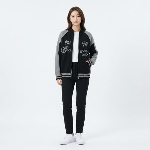 꼼파뇨 니트집업