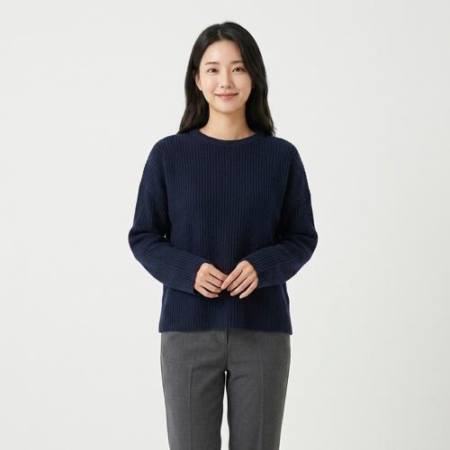 톰보이 라운드니트