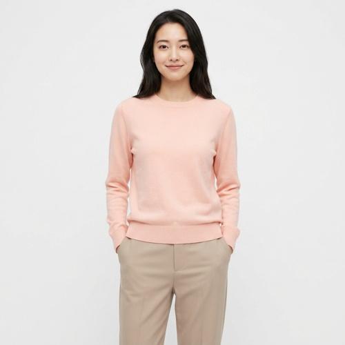 유니클로 라운드니트