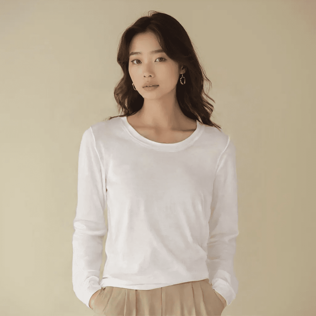 띠어리 긴팔티셔츠