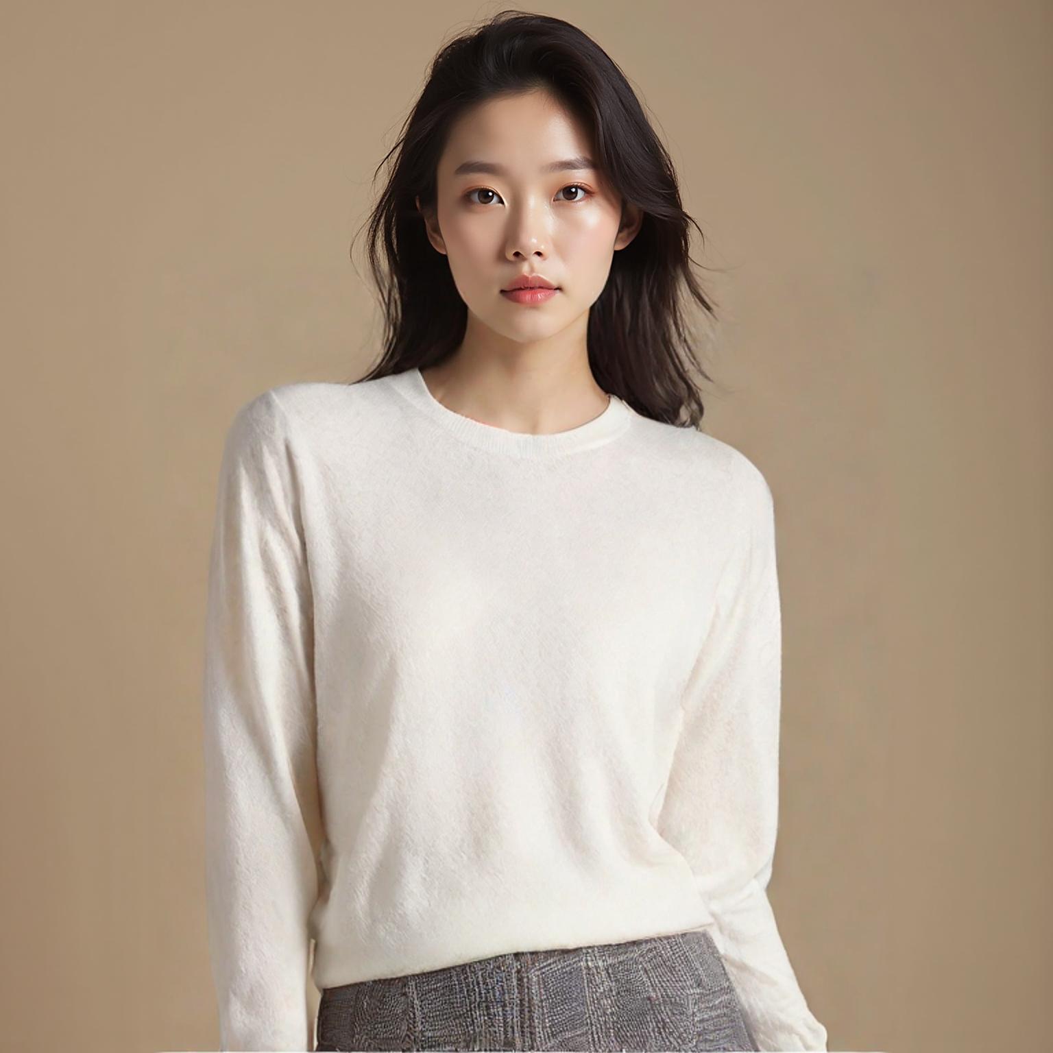 띠어리 라운드니트
