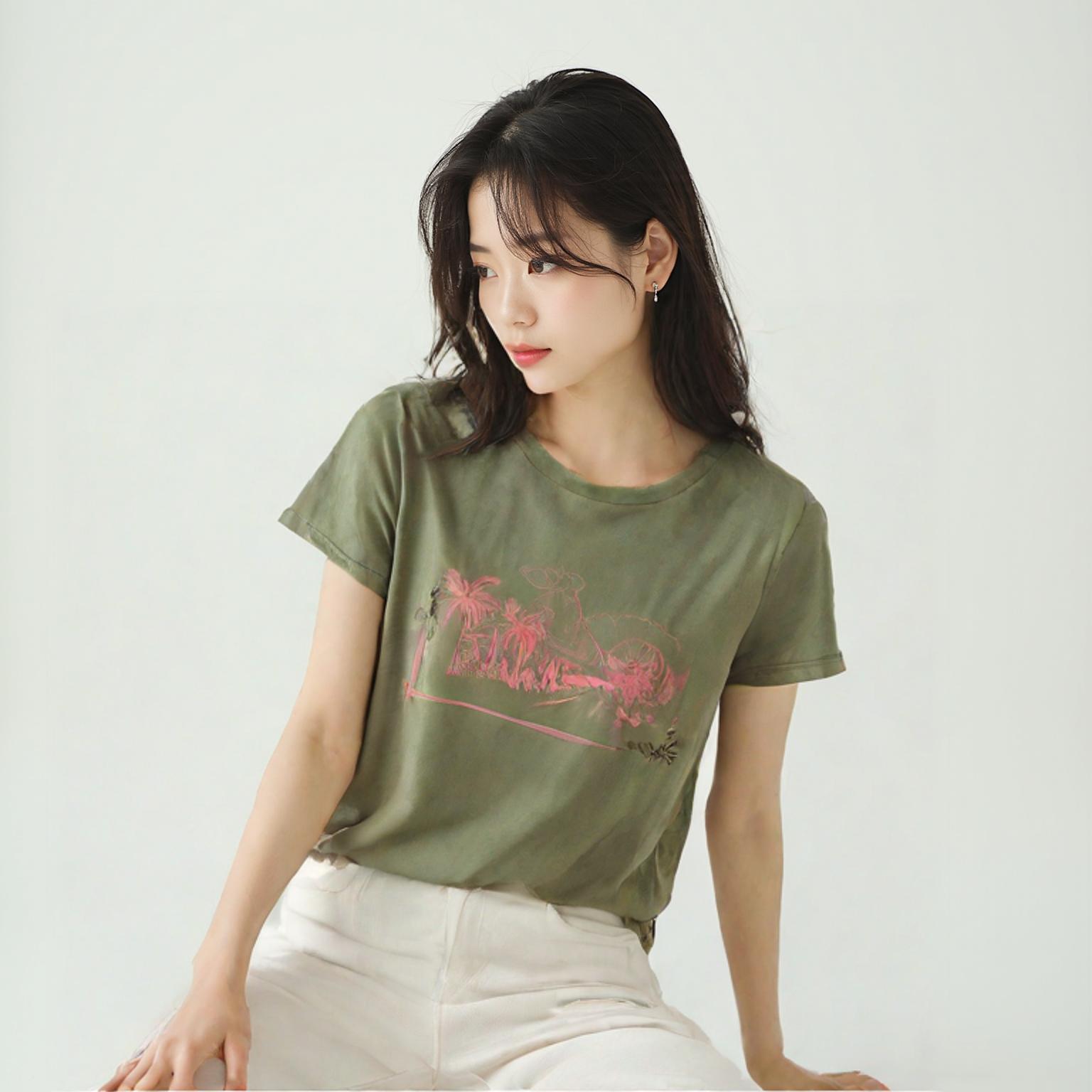 예시카 반팔티셔츠
