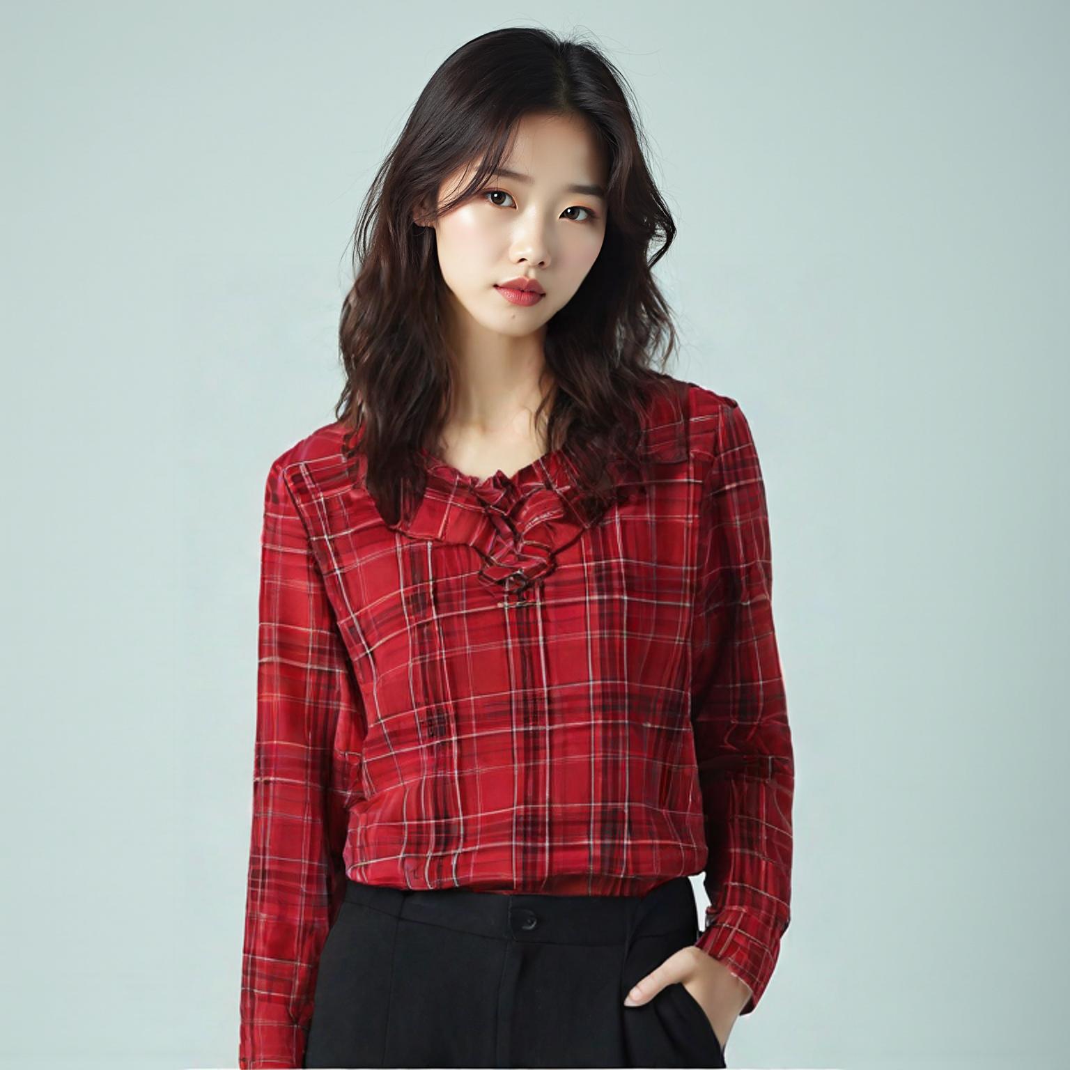 미쏘 블라우스