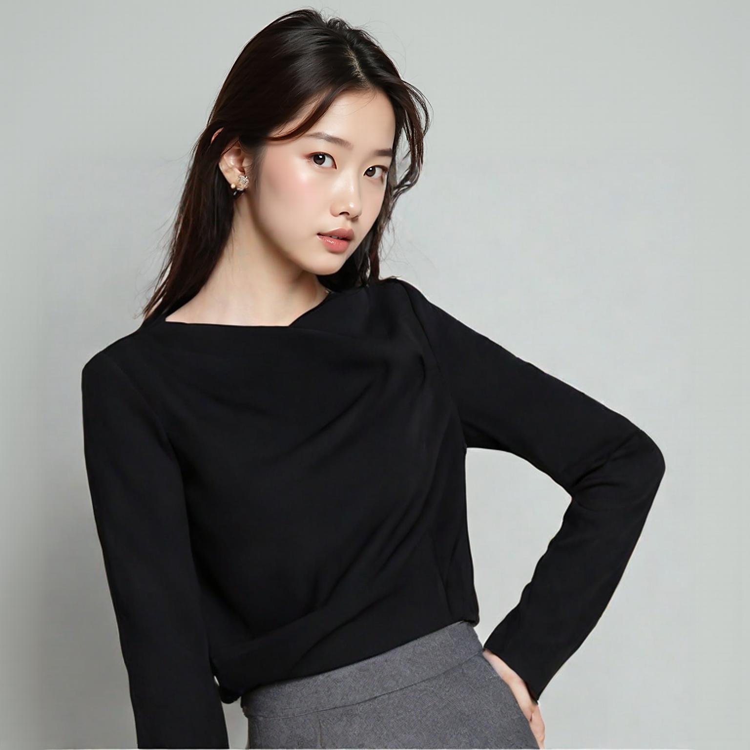 코스 긴팔티셔츠