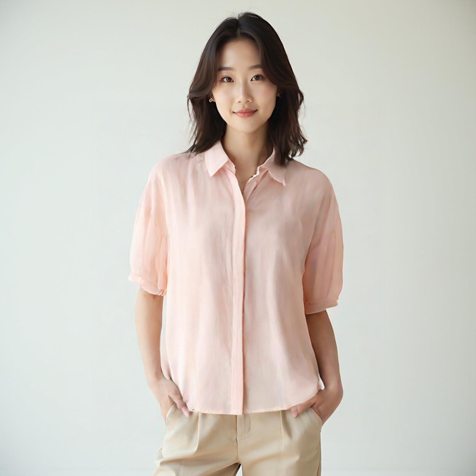 빔바이롤라 블라우스