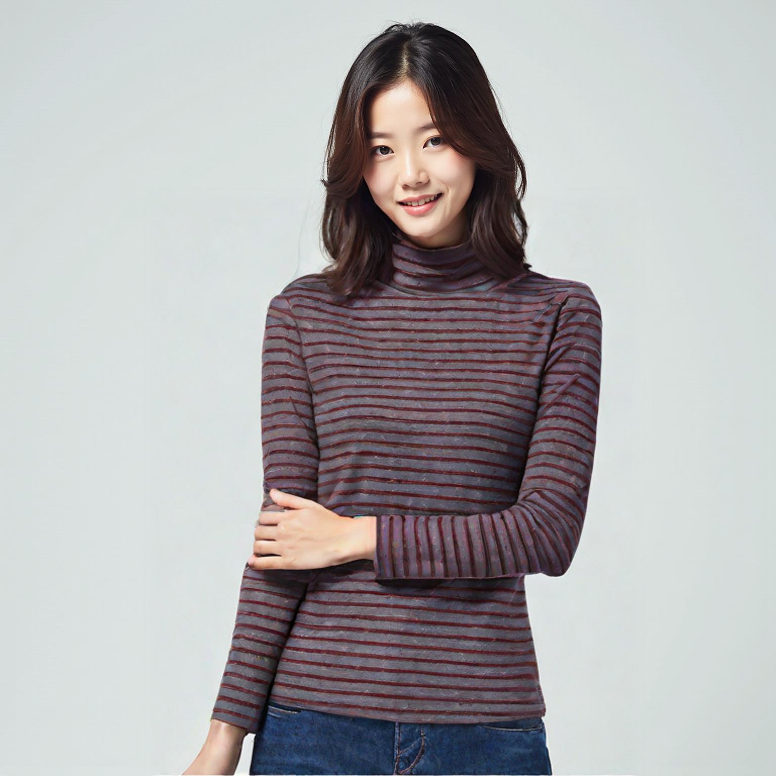 탑텐 긴팔티셔츠