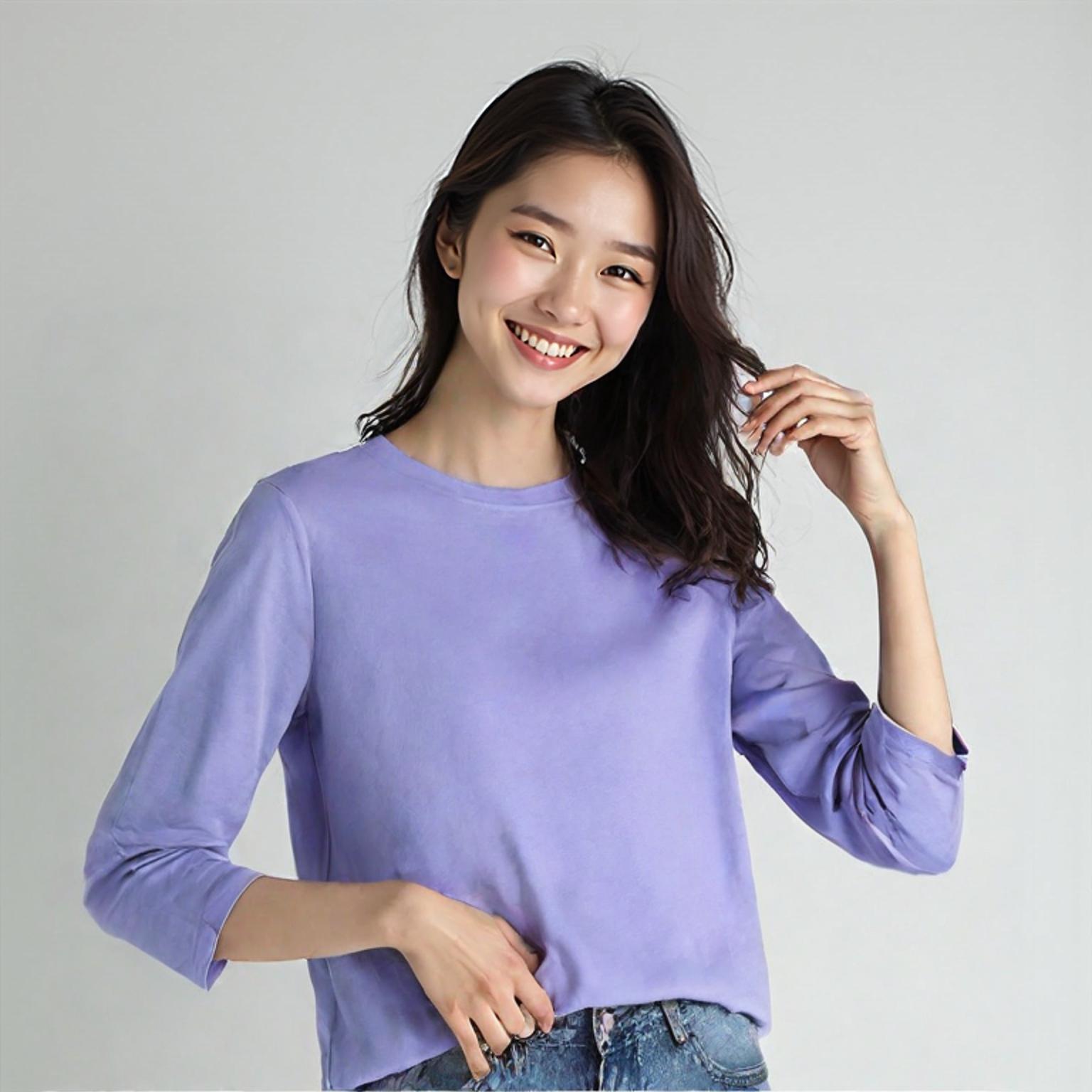 안다르 긴팔티셔츠