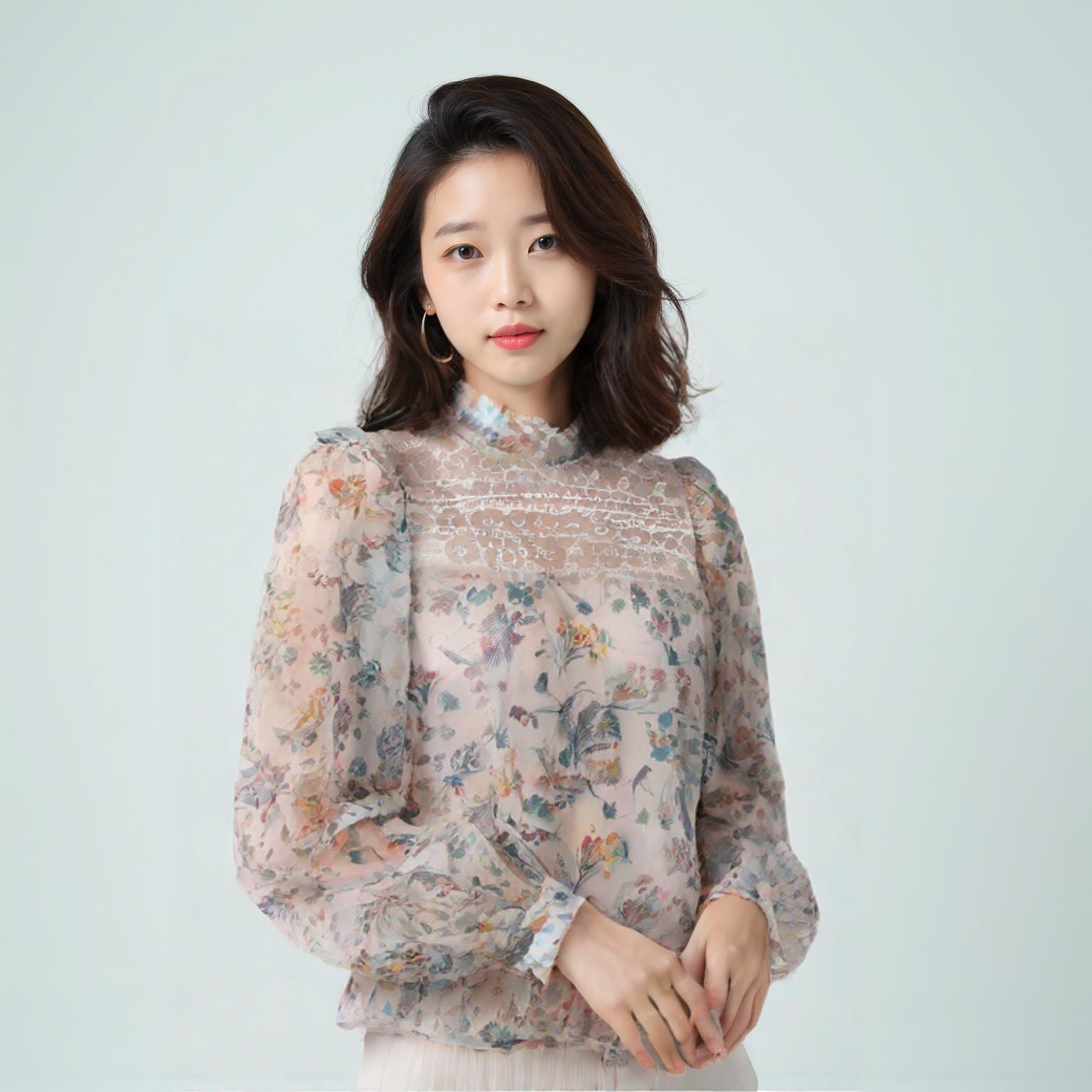 끌로디피에로 블라우스