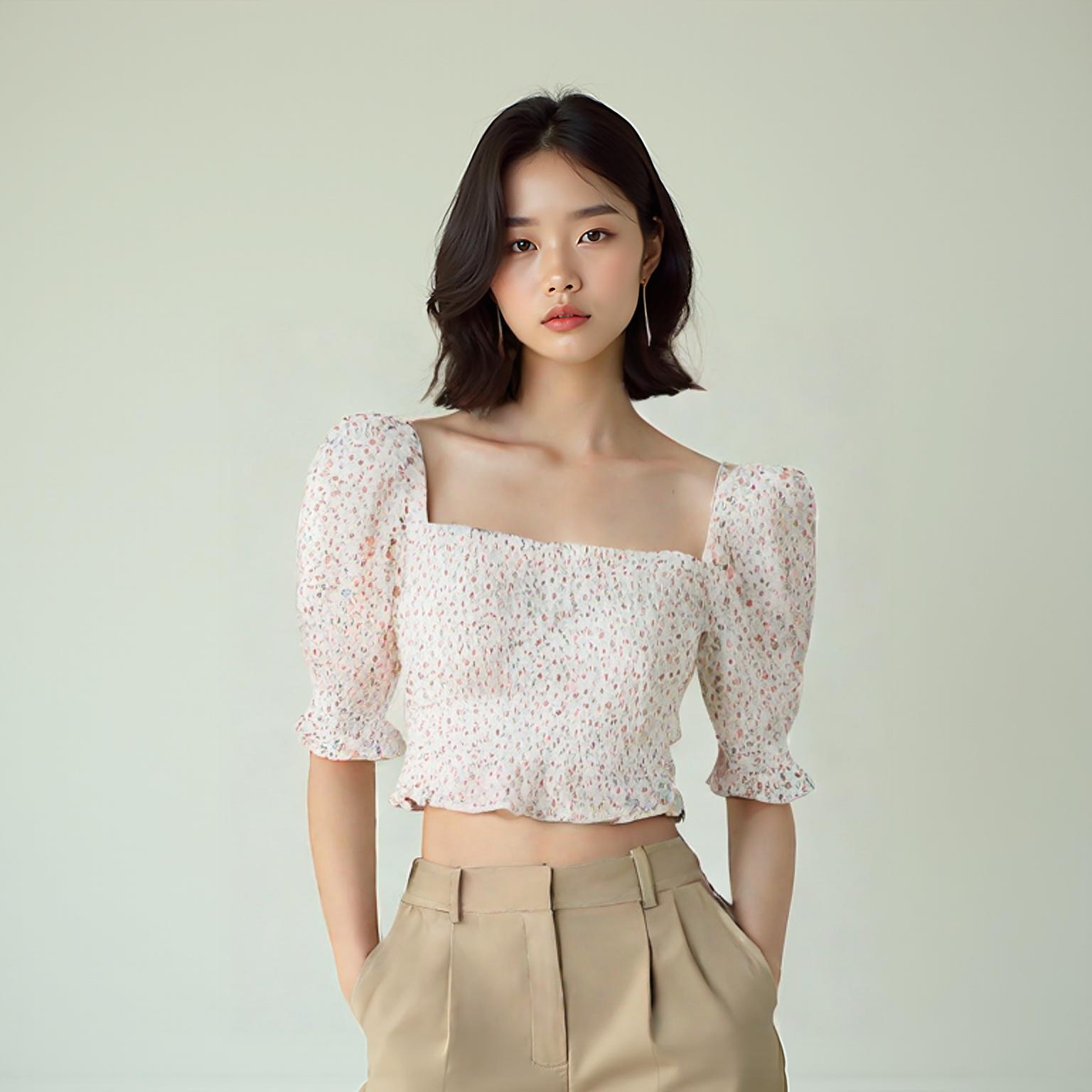에잇세컨즈 블라우스