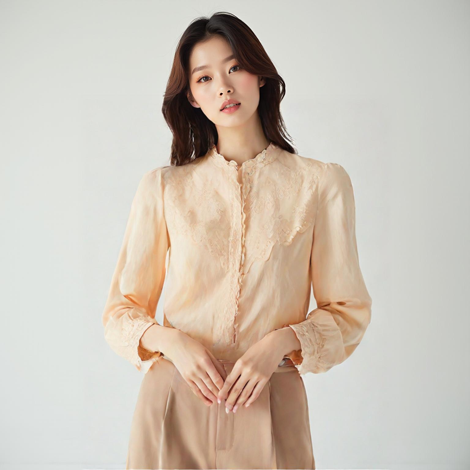 미쏘 블라우스