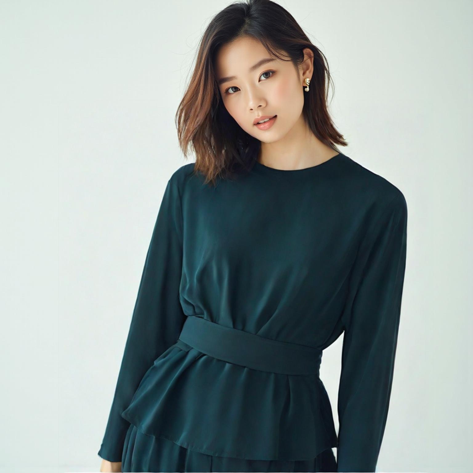 모조에스핀 블라우스
