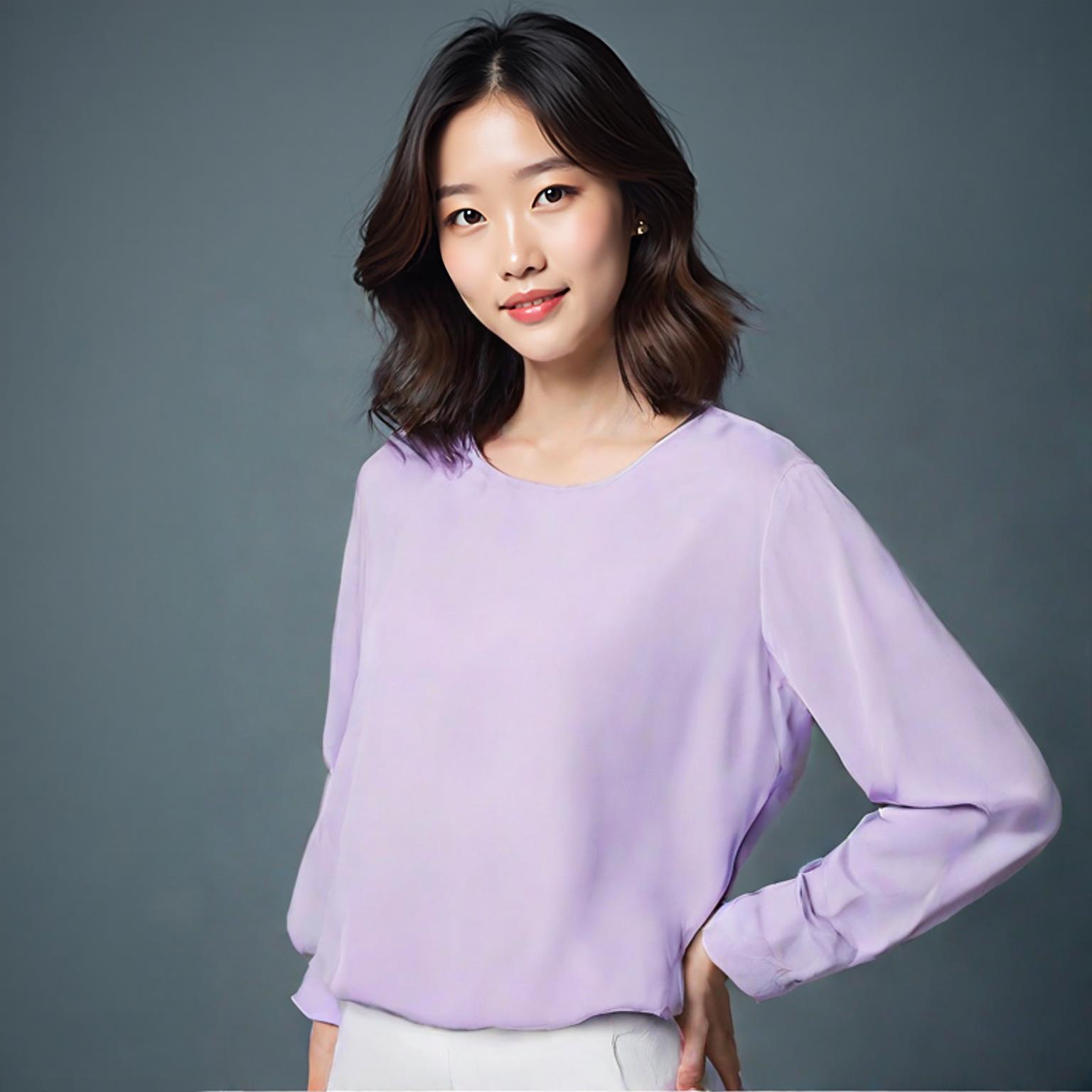로엠 블라우스