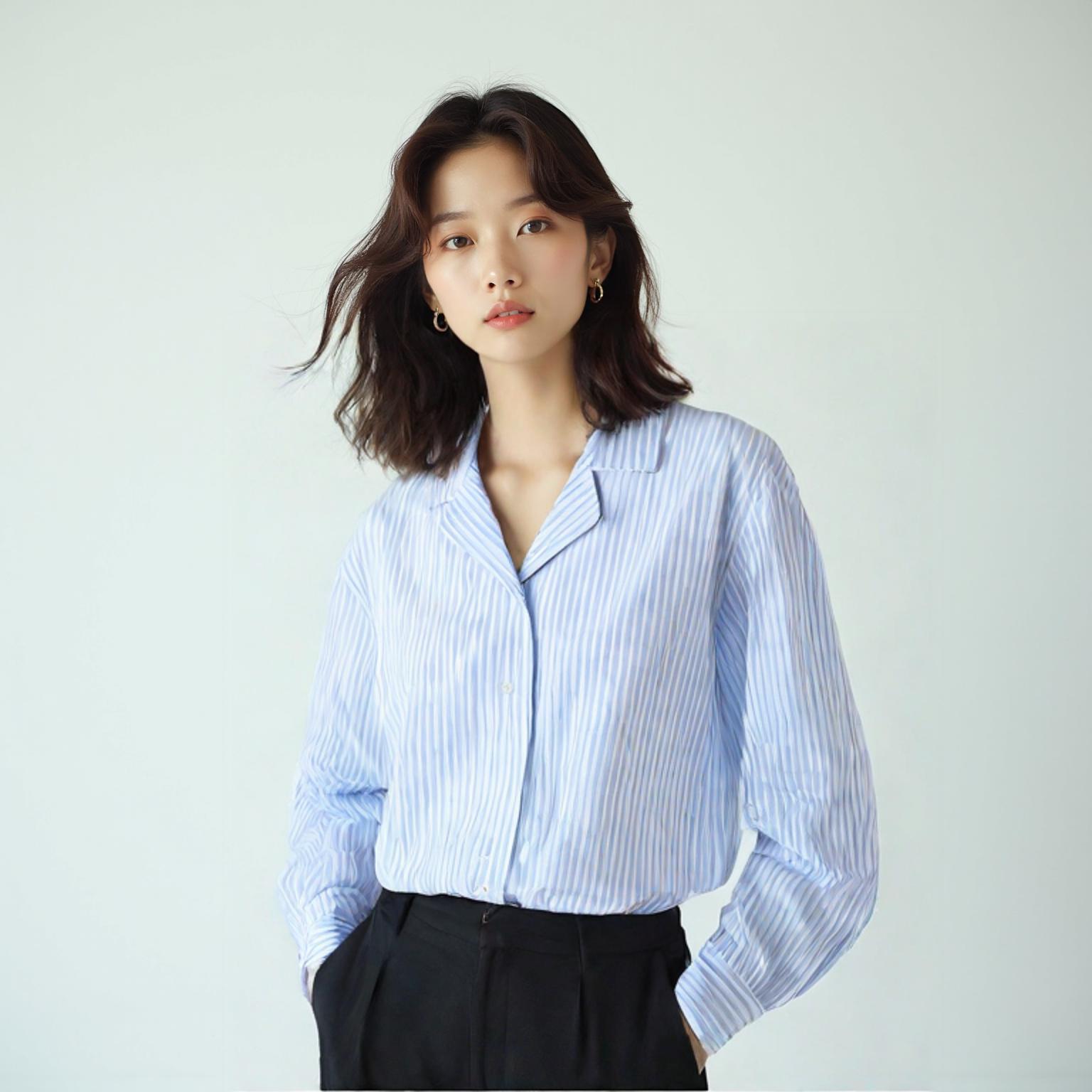 미쏘 블라우스