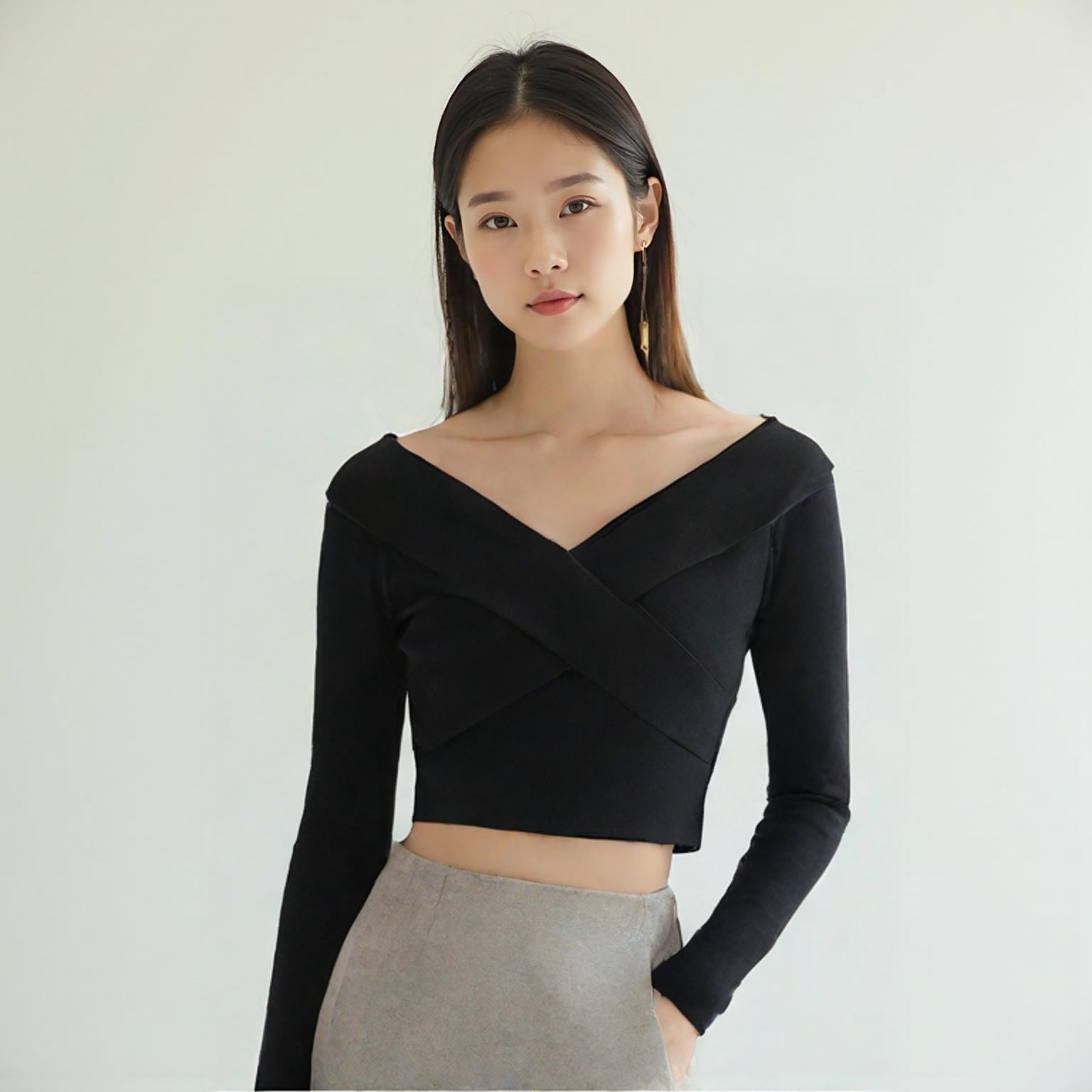자라 긴팔티셔츠